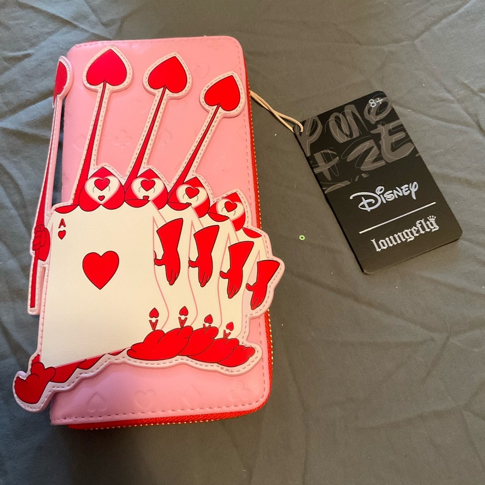 Disney Loungefly Alice In Wonderland Wallet